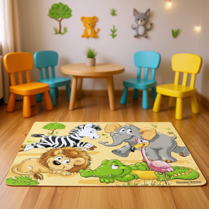 Ritzenhoff & Breker Happy Zoo <b>Placemat</b> Kids Dining Animal Design - Product Image 3
