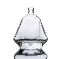 Vetro vuoto della bottiglia della bevanda del whisky della vodka di alta qualità 750ml