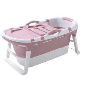 <span class=keywords><strong>Vasca</strong></span> da Bagno Pieghevole di Lusso per Adulti con Coperchio, <span class=keywords><strong>Vasca</strong></span> in Plastica Richiudibile - Product Image 1
