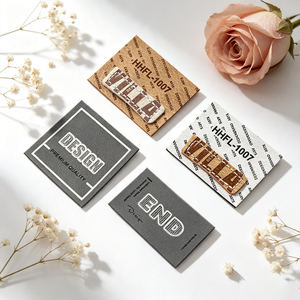 Parche de cuero PU personalizado con letras 3D, etiqueta de cuero sintético para coser, logotipo para jeans, sudaderas y accesorios de ropa. - Product Image 4