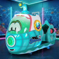 M SKY KA-570 Mini Submarine Swing Machine, deux places, construction en fibre de verre, à monnayeur, pour enfants, garantie 1 an, CE