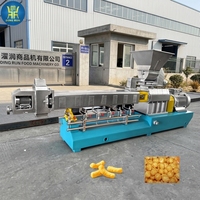 Extrudeuse de produits soufflés, machine à souffler le maïs, équipement électrique pour la production de snacks et chips de maïs soufflé, ligne de production