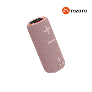 Enceinte Bluetooth portable rose Tazata V5.3, étanche IPX7, batterie grande capacité 3600mAh, son puissant 20W, enceinte sans fil pour plage et fêtes - Product Image 3