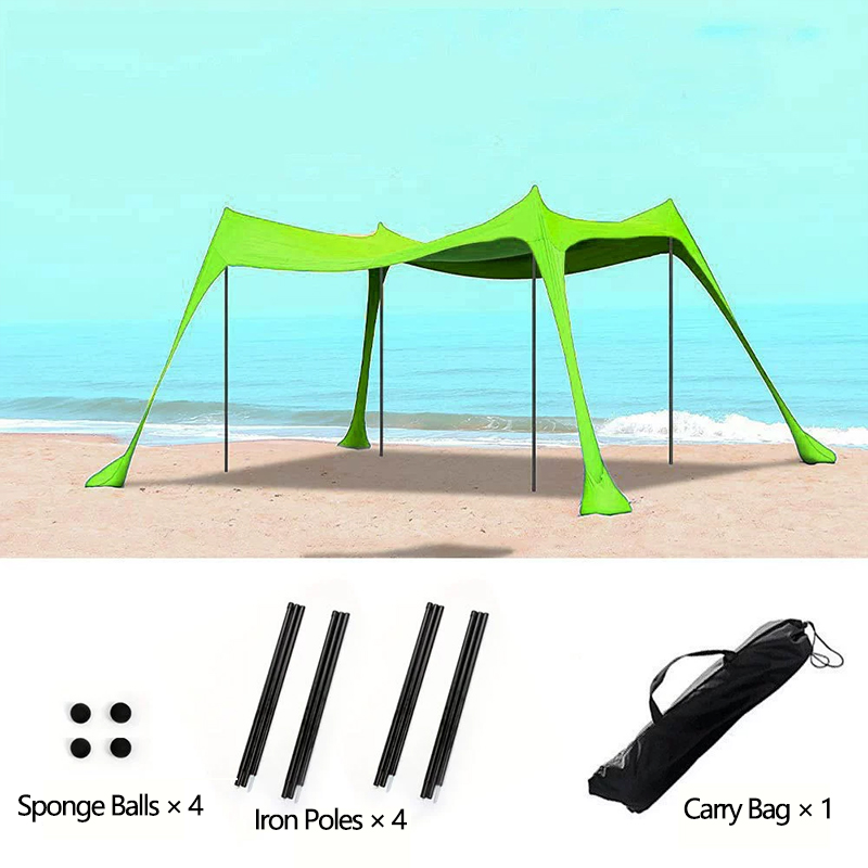 green with 2 iron rods