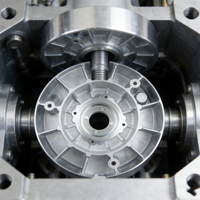 Servicios Profesionales de Mecanizado CNC en Fábrica de Fundición de Metales Personalizados, Fundición a Presión de Aluminio, Piezas de Equipos Mecánicos