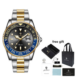 Gohuos 58835 Reloj de Pulsera de Marca para Hombre, Resistente al Agua, de Lujo, Original, de Cuarzo, Reloj de Pulsera para Hombre, Reloj Para Hombre, Montre Homme - Product Image 5