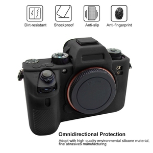 Étui de protection en silicone souple PULUZ prix usine pour <span class=keywords><strong>Sony</strong></span> A9 (<span class=keywords><strong>ILCE</strong></span>-<span class=keywords><strong>9</strong></span>) / A7 III/ A7R III - Product Image 4