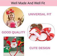 Diadema Navideña de Alta Calidad con Diseño de Ciervo, Ideal para Fiestas Navideñas y Regalos Festivos