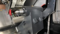 Tour CNC à banc incliné horizontal DONGS, commande Fanuc, mono-broche, machine-outil d'usinage TCK600DY, centre de tournage et de fraisage CNC