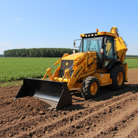 WZ30-25C 100HP Mini Backhoe Loader |   Wheel Loader Kompak dengan Mesin Yuchai Gearbox Kapasitas Bucket 1m3