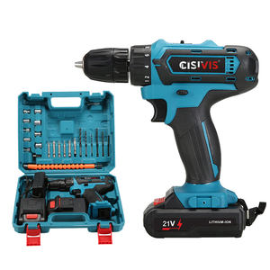 Taladro de impacto recargable OEM Cisivis OEM 21V 30Nm con motor de escobillas, <span class=keywords><strong>atornillador</strong></span> inalámbrico portátil con batería de litio para compra al por mayor - Product Image 1
