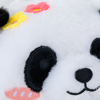 Sac à dos personnalisé en peluche Panda Jouet en peluche mignon conçu pour enfants Jouets en peluche Sac à dos en peluche