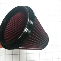Filtro de aire Universal Red High Flow Air Intake