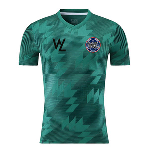 Camiseta de Fútbol Verde de la Selección Alemana de la Copa Mundial 2018, Personalizada con el Número 13 de Müller, Camiseta de Fútbol Vintage Barata al por Mayor - Product Image 1
