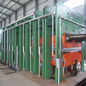 Cinta transportadora de goma haciendo prensa costo de la planta/tela Core cintas transportadoras de goma curado prensa - Product Image 1
