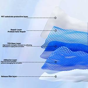 Revêtement hydrophobe personnalisé en gros pour voiture, film TPU PPF auto-cicatrisant à changement de couleur, brillant mat, 7,5 mil - Product Image 3