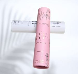 Biodegradable Cylinder Cardboard Tube Kraft Paper Cosmetic <b>Container</b> for <b>Perfume</b>, Deodorant, & Lip Balm Packaging - Product Image 4