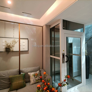 Ascensor Hidráulico Personalizado de 2 a 6 Pisos <span class=keywords><strong>para</strong></span> Villas, Ascensor Residencial sin Engranajes, Moderno, de PVC y Madera <span class=keywords><strong>para</strong></span> Hospitales y <span class=keywords><strong>Edificios</strong></span> - Product Image 5