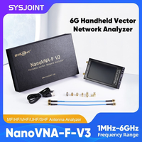 Analyseur d'antenne réseau VHF NanoVNA-F V3 4,3 pouces 1M-6GHz + Batterie et alimentation en gros