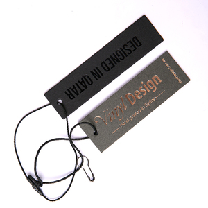 Thẻ Treo Quần Áo Bằng Giấy Bìa Cứng Dày Sang Trọng Thiết Kế Theo Yêu Cầu Thẻ Treo Thẻ Treo Thẻ May Nhãn Treo Thiết Kế Tác Phẩm Nghệ Thuật Miễn Phí - Product Image 2