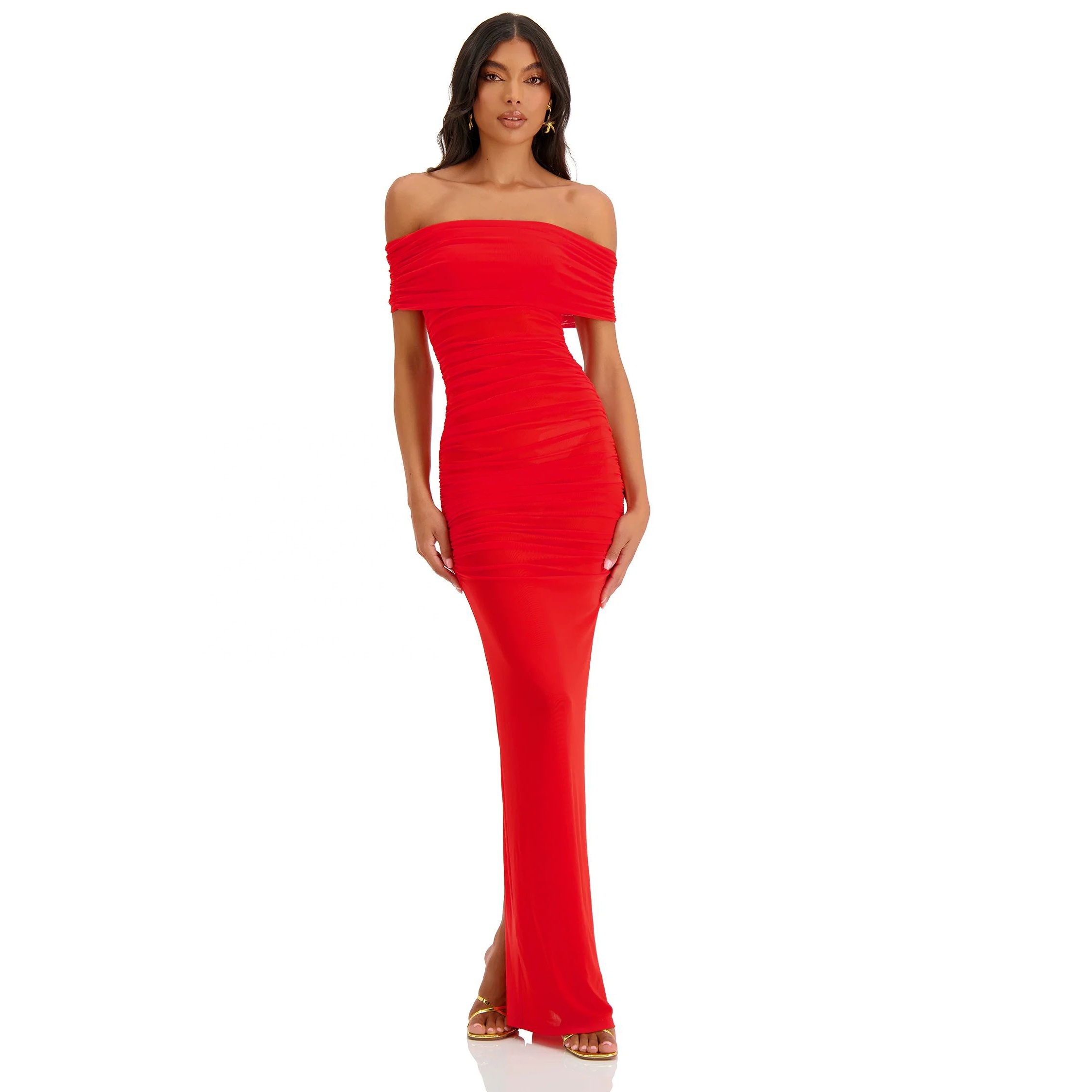 open lace back dress Frilly Floral Maxi Dress  Red Boutique