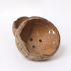 Ensemble de bols pour plantes, coquille de noix de <span class=keywords><strong>coco</strong></span> et de coquille de noix de <span class=keywords><strong>coco</strong></span>, pot de fleur - Product Image 2
