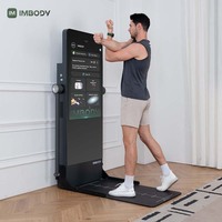 IMBODY POWER S Pro Station Smart Gym Fitness Mirror Écran Tactile Force Musculaire Tout-en-un Appareil de Gymnastique