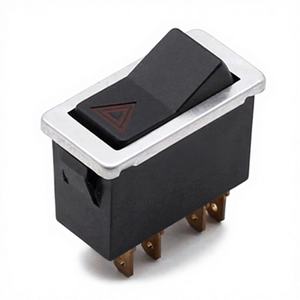 Interrupteur à bascule 8 broches pour voyant d'avertissement de voiture Peugeot, modèle 63360506 7700557581 - Product Image 1