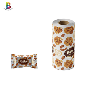 Pellicola Flessibile Laminata in Plastica per Alimenti con Stampa Personalizzata, Confezione da 200g per Anacardi, Sacchetto per Snack, Pellicola in Rotolo - Product Image 1