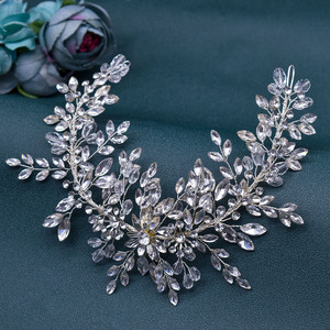 Haar-Accessoires für Schönheitswettbewerbe, Strass-Brauttiara, Hochzeits-Stirnbänder - Product Image 3