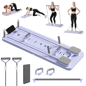 EIGFOH Espagne En Stock Planche de Pilates Reformer de Haute Qualité avec Support Téléphone Robuste et Barre Longue Amovible - Product Image 4