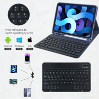 Étui de clavier magique portable détachable magnétique Laudtec pour iPad 10,9 pouces, personnalisation OEM/ODM/confidentialité