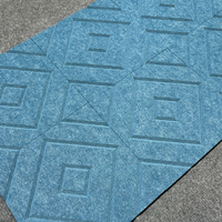 Panneaux acoustiques muraux en PET en gros, panneaux insonorisants en fibre de polyester pour projets commerciaux