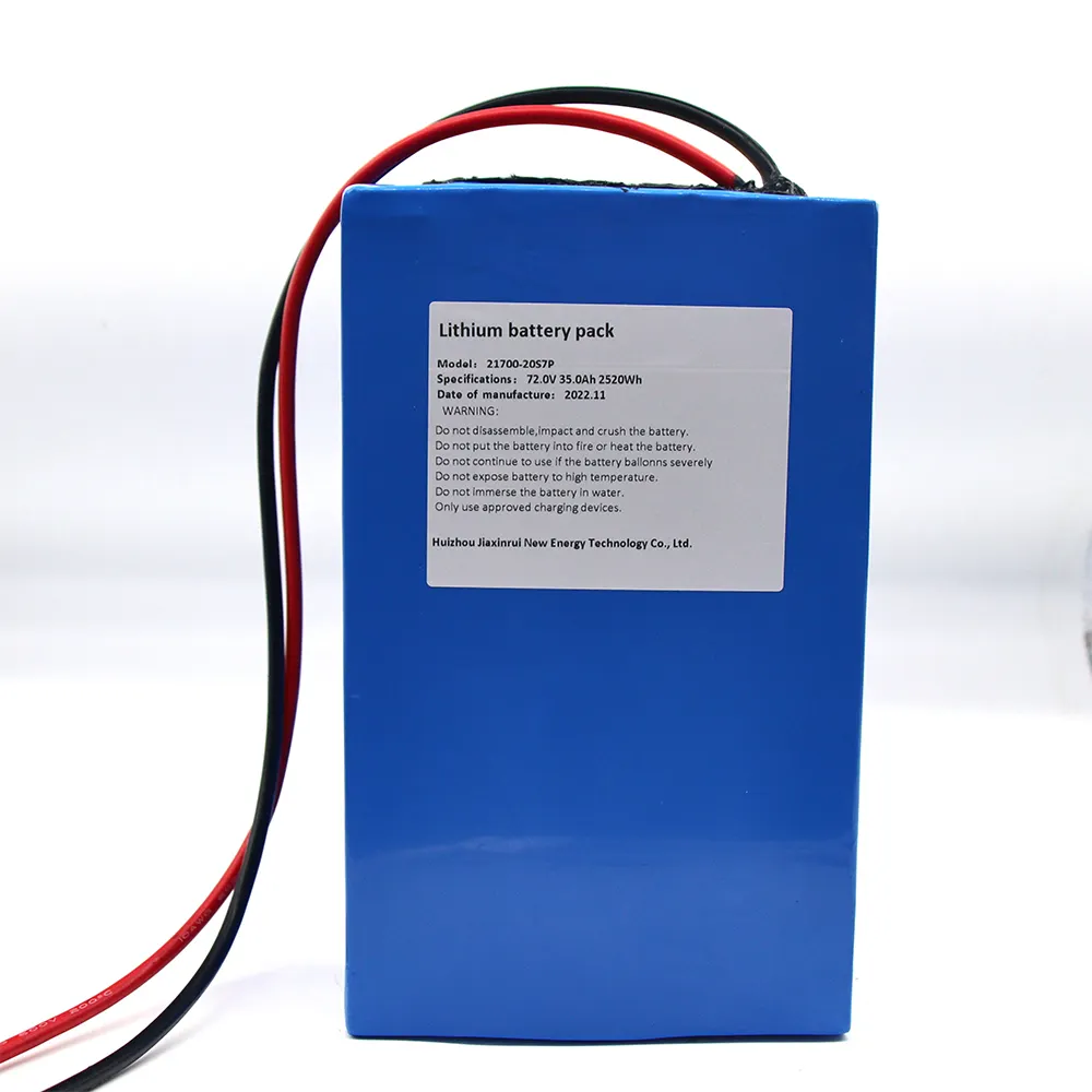 Batterie Lifepo4 haute vitesse A + 72 volts, batterie Lithium-Ion 72 v 35ah pour véhicule électrique et moto