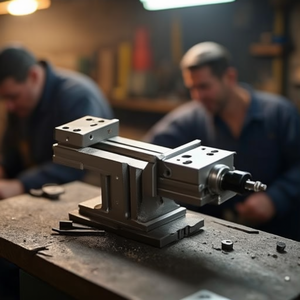 Ttake Hydraulic Modular Vice Without Power Unit 100mm Jaw Width For Metalworking - Product Image 3