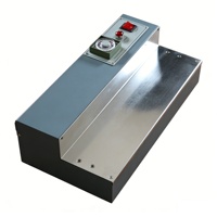 Machine d'emballage manuelle semi-automatique à rétrécissement thermique pour boîte de parfum en film plastique Bopp Wallepac