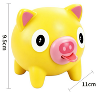 Altavoz Bluetooth Happy Piggy, Lindo y Divertido, Mini Altavoz Inalámbrico de Silicona