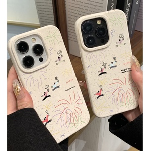 Aujourd'hui vendredi pour <span class=keywords><strong>Apple</strong></span> 14promax téléphone portable 15 dessin animé 12Pro personnalité 13 étui anti-chute créatif en TPU avec grand trou - Product Image 5