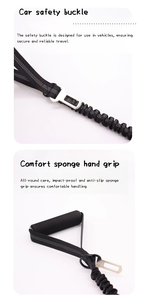 Guinzaglio Retrattile Riflettente alla Moda, Impermeabile, con Manico Imbottito Morbido e Regolabile, Senza Trazione, in <span class=keywords><strong>Tessuto</strong></span> Elastico, Fornitura Diretta dalla Fabbrica - Product Image 6