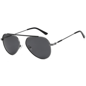 <b>Pilot</b> Sunglasses Full Rim Polarized Black Lenses UV400 Protection Unisex Adult Outdoor Use - Product Image 1