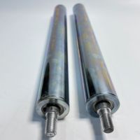 Nouveaux rouleaux de guidage en acier inoxydable galvanisé avec roues dentées en caoutchouc/acier pour lignes de production, personnalisables