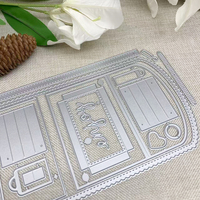 Matrice de découpe en métal pour albums photo DIY, boîtes cadeaux, cartes en papier, cartes de vœux et scrapbooking