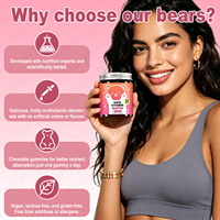 Gummies véganes naturelles OEM en gros à la biotine et à la vitamine C pour adultes, pour soutenir la fonction immunitaire (ne convient pas aux femmes enceintes)