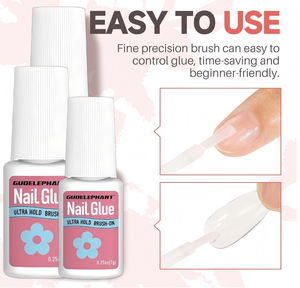 Pegamento Epóxico para Uñas ZY159 Guoelephant, Adhesión Superior, Aplicador de Precisión, Fórmula Seca para Uso en Fibra y Prendas - Product Image 3