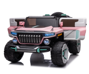 Véhicule tout-terrain électrique à quatre roues motrices, voiture télécommandée pour bébé, jouet en plastique à bascule pour enfants