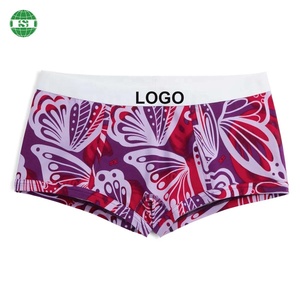 Pantaloncini da ragazzo con stampa <span class=keywords><strong>a</strong></span> <span class=keywords><strong>farfalla</strong></span> per Boxer grafici da donna personalizzati con il tuo logo e Design - Product Image 1