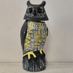 Energia solare esterna e USB gufo a forma di spaventapasseri elettronico per uccelli deterrente - Product Image 5