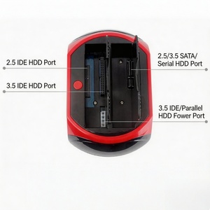 Station d'accueil pour disque dur externe, lecteur de carte, hub USB, boîtier HDD en plastique 2.5/3.5 IDE <span class=keywords><strong>SATA</strong></span> - Product Image 5