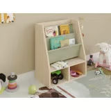 Estantería de muebles <span class=keywords><strong>Montessori</strong></span> de fábrica propia para niños, estantería de madera para guardería y sala de juegos, estantería de esquina para biblioteca de 4 niveles - Product Image 3