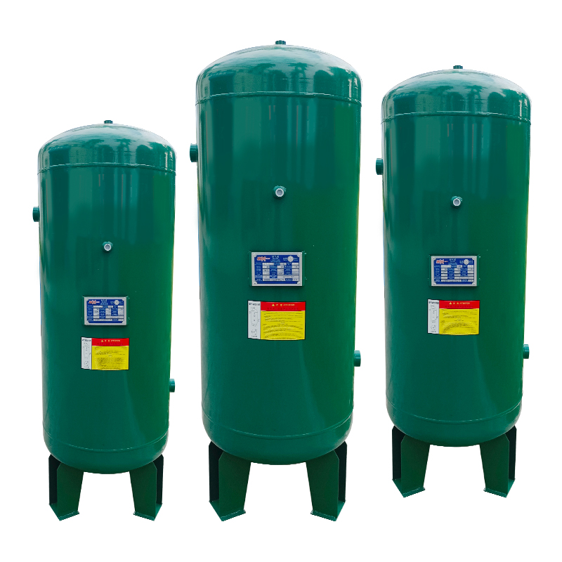 Резервуар для хранения воздуха, резервуар-буфер давления л, 8 бар, резервуар из нержавеющей стали и углеродистой стали для сжатого воздуха